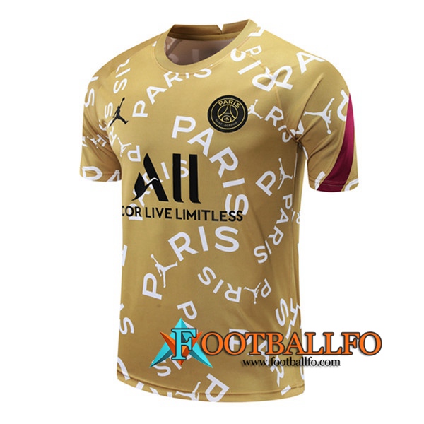Camisetas de entrenamiento PSG Amarillo 2020/2021