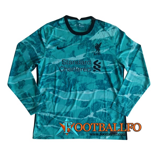 Camiseta Futbol FC Liverpool Segunda Manga larga 2020/2021