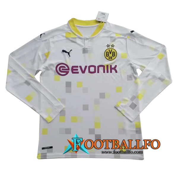 Camiseta Futbol Dortmund BVB Tercera Manga larga 2020/2021