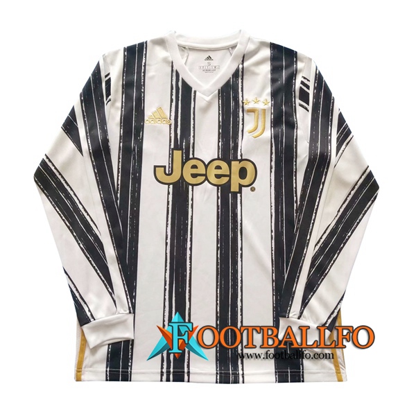 Camiseta Futbol Juventus Primera Manga larga 2020/2021