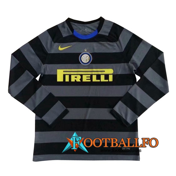 Camiseta Futbol Inter Milan Tercera Manga larga 2020/2021