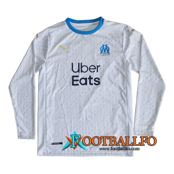 Camiseta Futbol Marsella OM Primera Manga larga 2020/2021