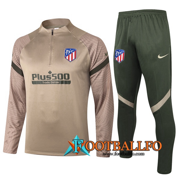Chandal Futbol - Chaqueta + Pantalones Atletico Madrid Gris 2020/2021