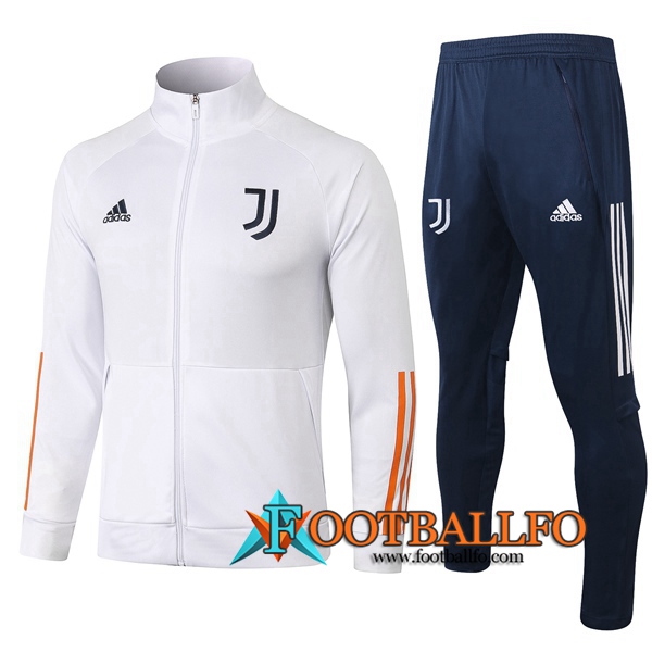Chandal Futbol - Chaqueta + Pantalones Juventus Blanco 2020/2021