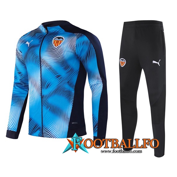 Chandal Futbol - Chaqueta + Pantalones Valencia CF Azul 2020/2021