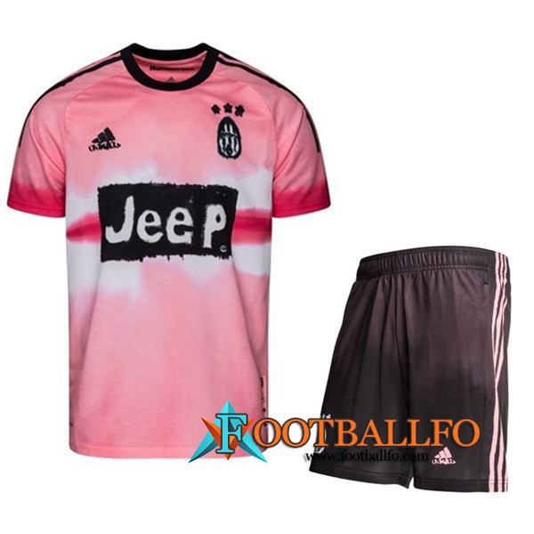 Traje Camiseta Futbol Juventus Race Humaine x Pharrell + Cortos 2021