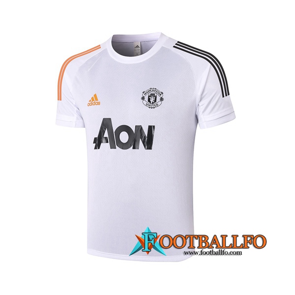 Camisetas de entrenamiento Manchester United Blanco 2020/2021