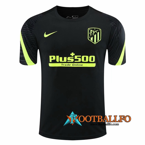 Camisetas de entrenamiento Atletico Madrid Negro 2020/2021