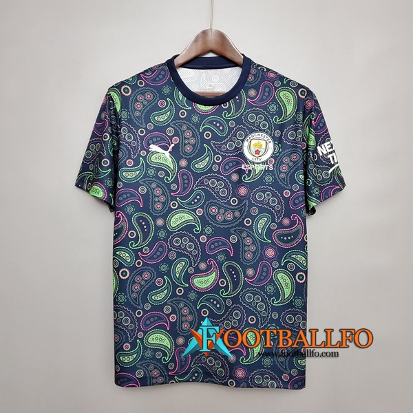 Camisetas de entrenamiento Manchester City Verde 2020/2021