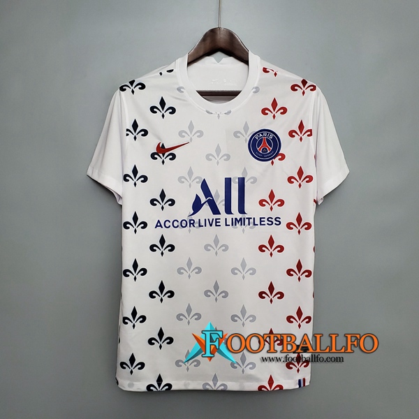 Camisetas de entrenamiento Paris PSG Blanco 2020/2021
