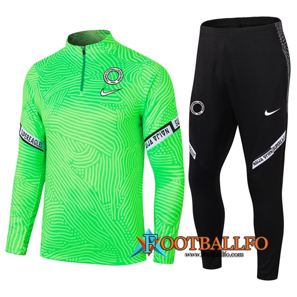 Chandal Futbol - Chaqueta + Pantalones Nigeria Verde 2020/2021