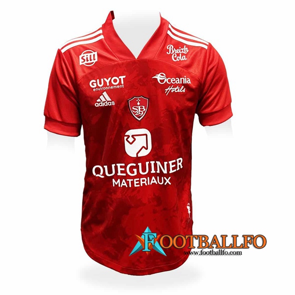 Camiseta Futbol Stade Brestois Primera 2020/2021