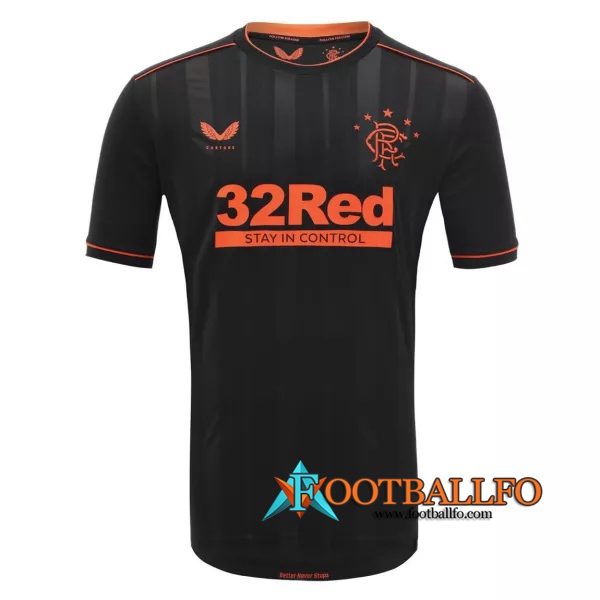 Camiseta Futbol Rangers FC Tercera 2020/2021