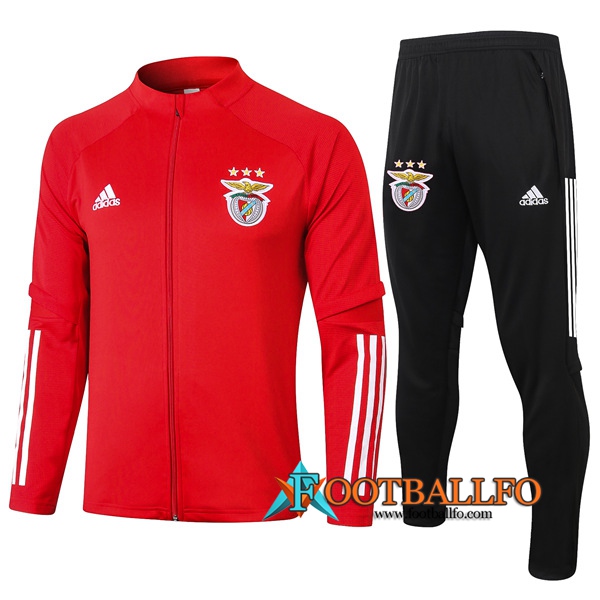 Chandal Futbol - Chaqueta + Pantalones S.L.Benfica Roja 2020/2021