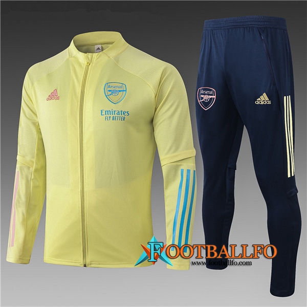 Chandal Futbol - Chaqueta Arsenal Ninos Amarillo 2020/2021