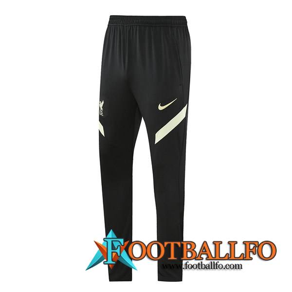 Pantalon Entrenamiento FC Liverpool Negro/Verde 2021/2022