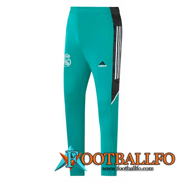 Pantalon Entrenamiento Real Mardrid Verde/Negro 2021/2022