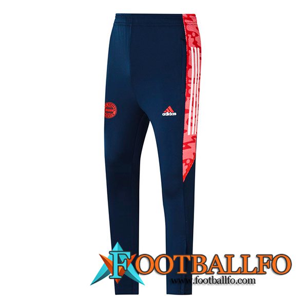 Pantalon Entrenamiento FC Bayern Munich Azul Marino/Rojo 2021/2022