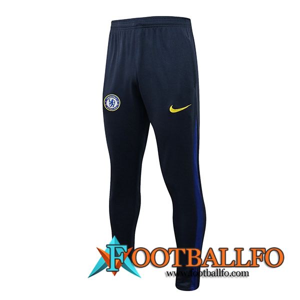 Pantalon Entrenamiento FC Chelsea Negro/Azul 2021/2022