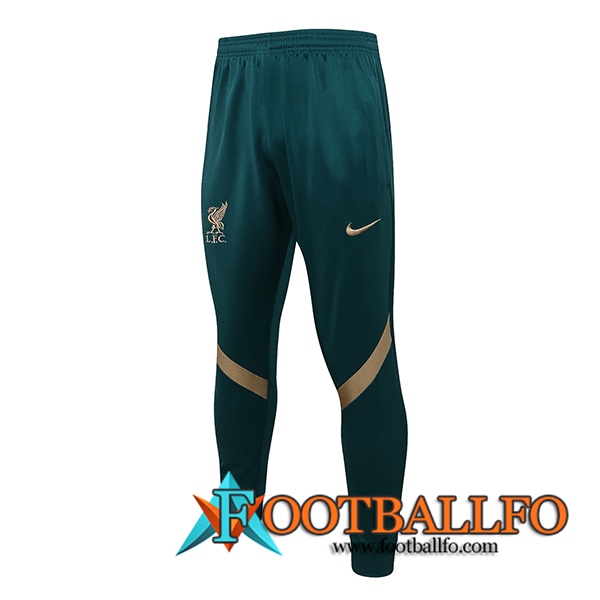Pantalon Entrenamiento FC Liverpool Verde 2021/2022