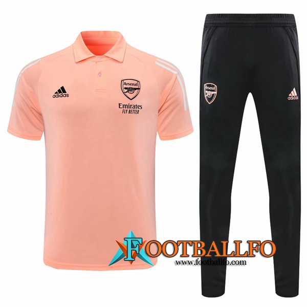 Polo Futbol Paris Arsenal + Pantalones Rosa 2020/2021