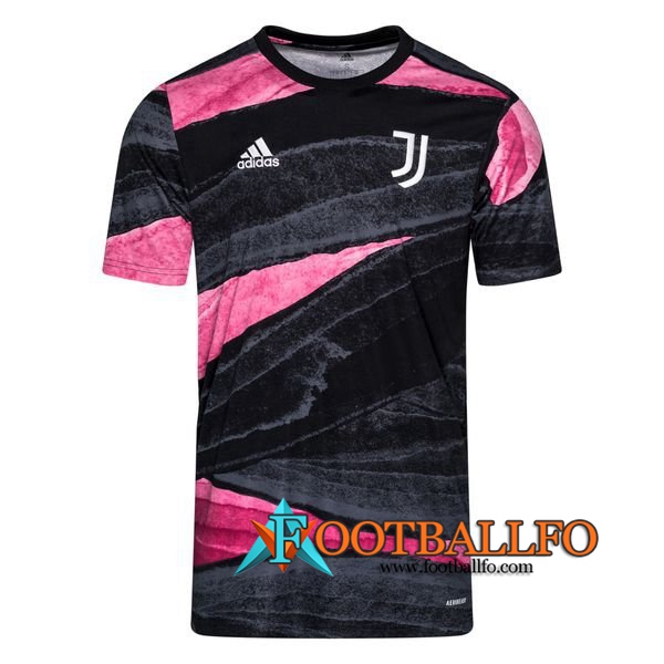 Camiseta Entrenamiento Juventus Negro/Rosa 2020/2021