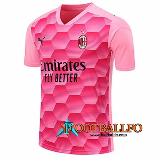 Camisetas Futbol Milan AC Portero Rosa 2020/2021
