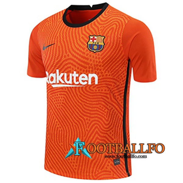 Camisetas Futbol FC Barcelona Portero Naranja 2020/2021