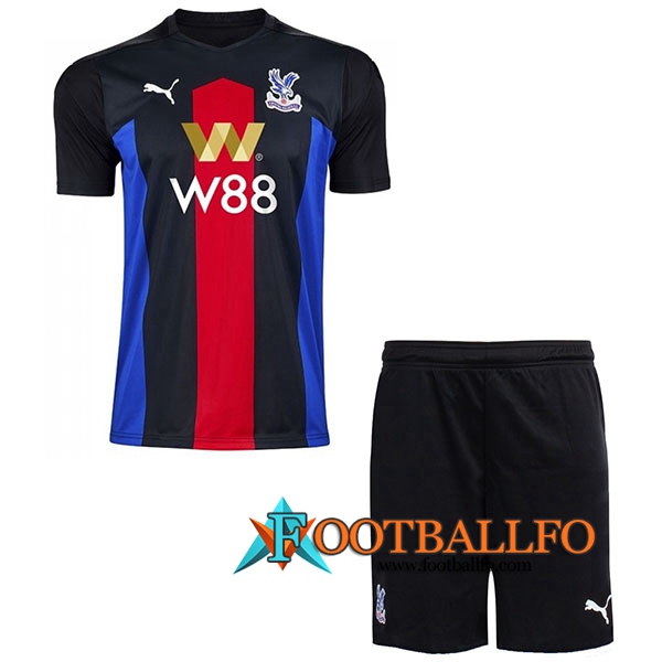 Camisetas Futbol Crystal Palace Ninos Tercera 2020/2021