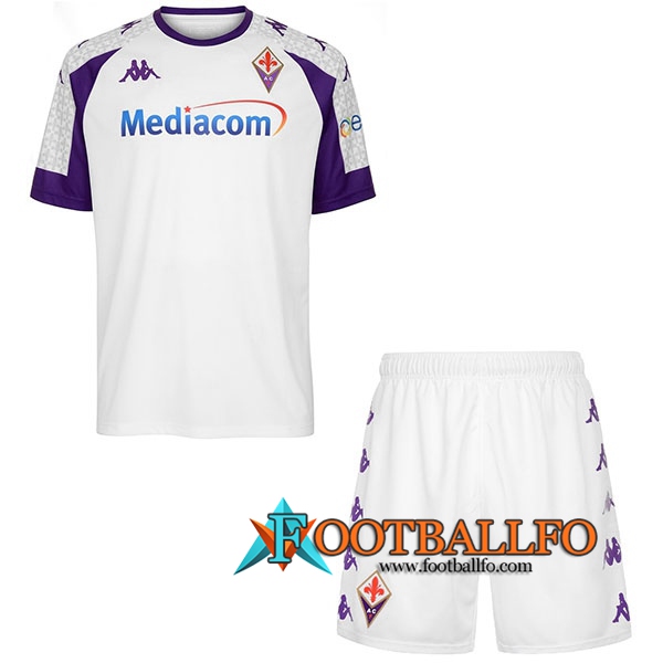 Camisetas Futbol ACF Fiorentina Ninos Segunda 2020/2021