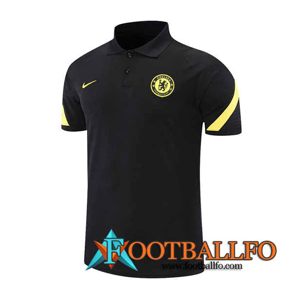Camiseta Polo FC Chelsea Blanca/Rojo 2021/2022