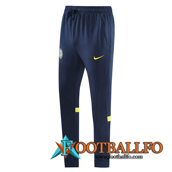 Pantalon Entrenamiento FC Chelsea Azul Marino/Amarillo 2021/2022