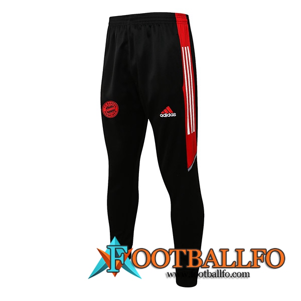Pantalon Entrenamiento Bayern Munich Noir/Rojo 2021/2022