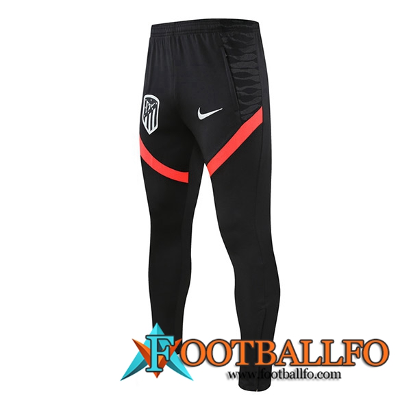 Pantalon Entrenamiento Atletico Madrid Rojo/Negro 2021/2022