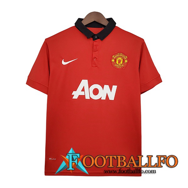 Camiseta Futbol Manchester United Retro Titular 2013/2014