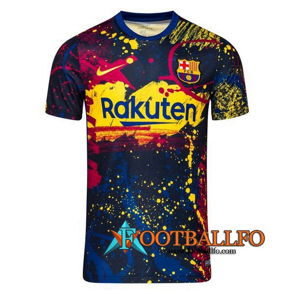Camiseta Entrenamiento FC Barcelona Obsidiana Negro 2019/2020