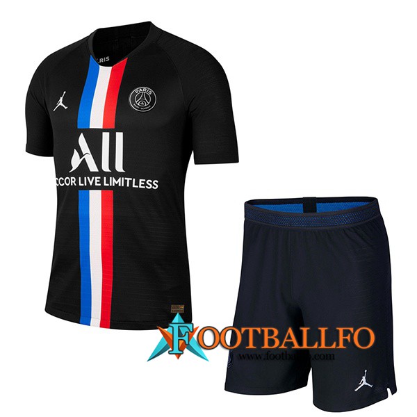 Camisetas Futbol Paris PSG X Jordan Ninos Cuarto 2019/2020