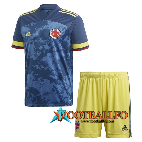 Camisetas Futbol Colombia Ninos Segunda 2020/2021