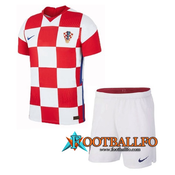 Camisetas Futbol Croacia Ninos Primera 2020/2021