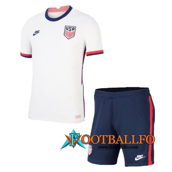 Camisetas Futbol Estados Unidos Ninos Segunda 2020/2021