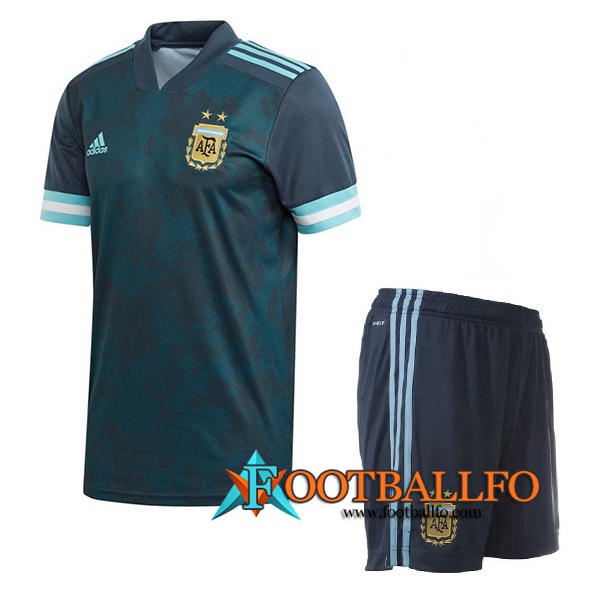 Camisetas Futbol Argentina Ninos Segunda 2020/2021