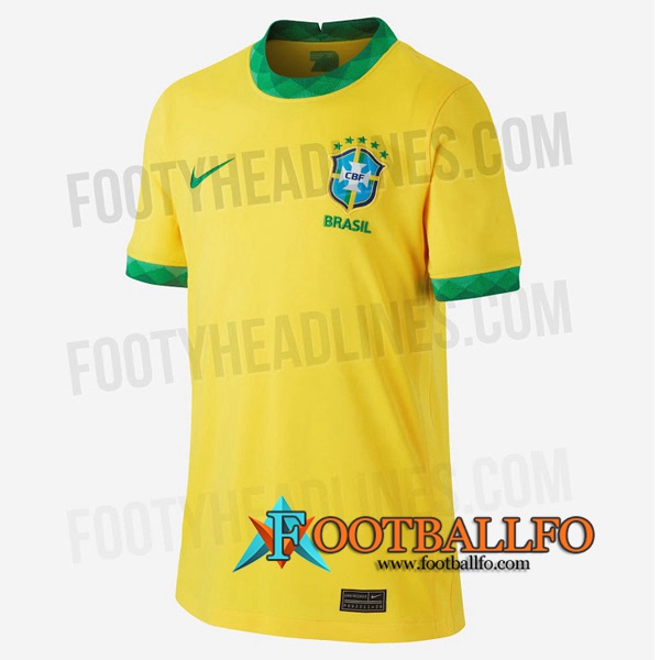 Camisetas Futbol Brasil Primera Version Filtrada 2020/2021