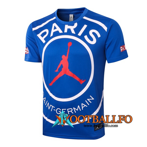 Camisetas de entrenamiento Paris PSG Jordan Azul 2020/2021