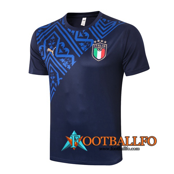 Camisetas de entrenamiento Italia Azul Royal 2020/2021