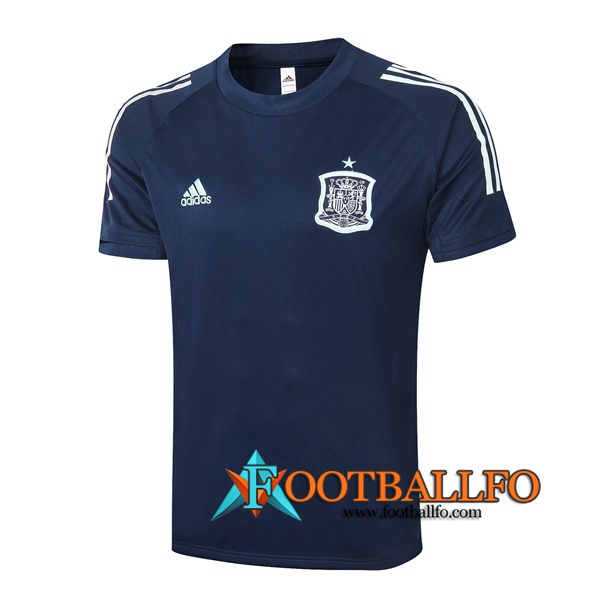 Camisetas de entrenamiento España Azul Royal 2020/2021