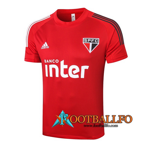 Camisetas de entrenamiento Sao Paulo FC Roja 2020/2021