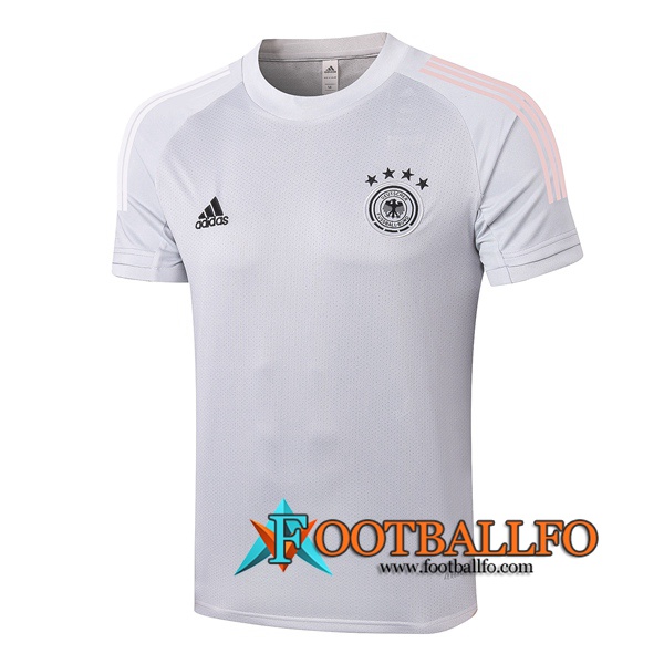 Camisetas de entrenamiento Alemania Gris Claro 2020/2021