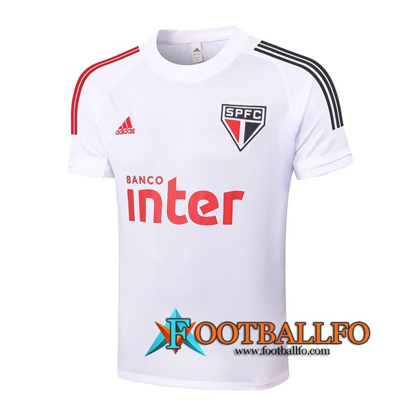 Camisetas de entrenamiento Sao Paulo FC Blanco 2020/2021