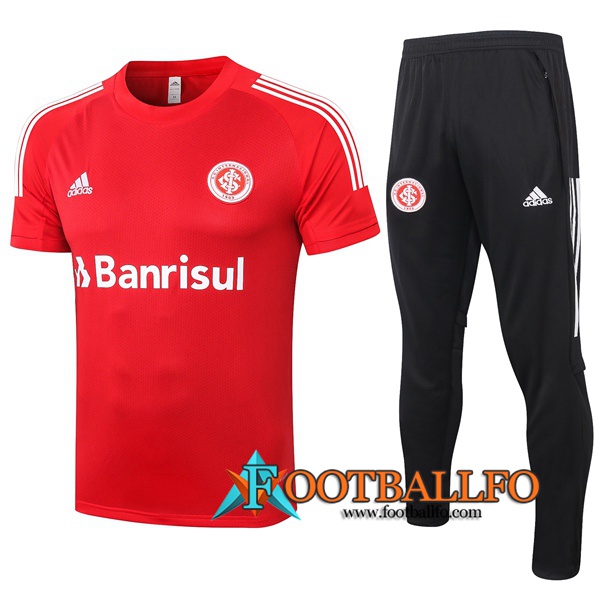 Camisetas de entrenamiento SC Internacional + Pantalones Roja 2020/2021