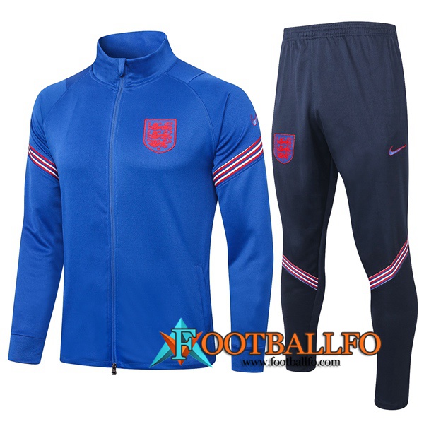 Chandal Futbol - Chaqueta + Pantalones Inglaterra Azul 2020/2021